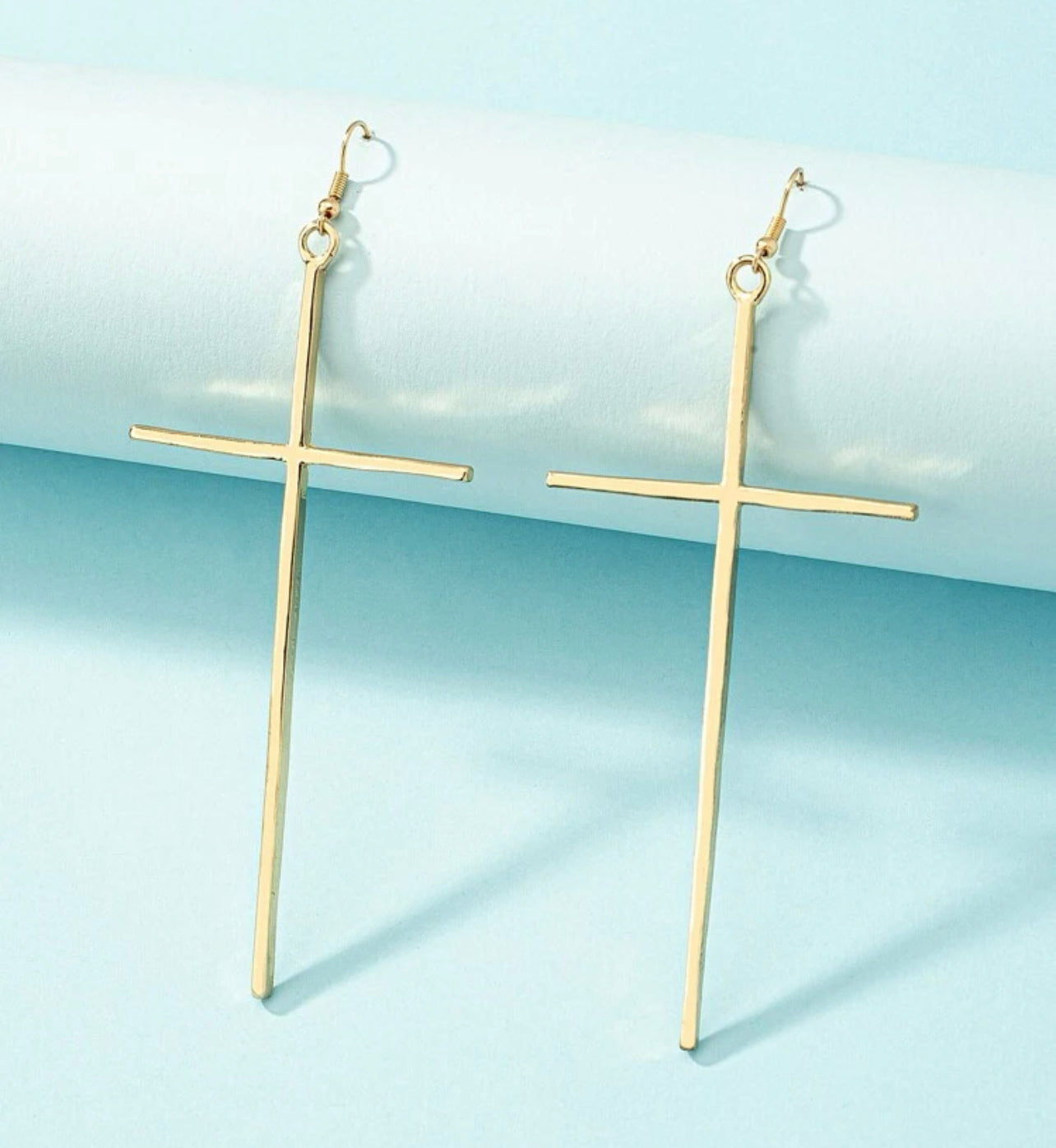 Divine Cross Earrings