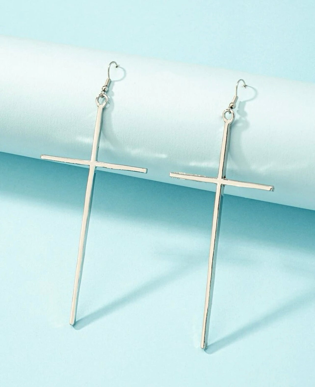 Divine Cross Earrings